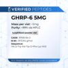 An information sheet for our 10MG G-6 peptide.