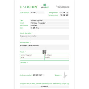 Buy our Pal GHK peptide for sale that is third-party tested for 99% purity.